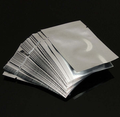 Kundenspezifisch bedruckte, heißversiegelte Plastiktüten, Aluminiumfolien-Lebensmittelverpackung, Vakuum-Aufbewahrung, 3-seitig versiegelte Beutel