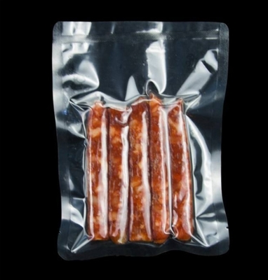Plastik-Nylon-Dampfbeutel Vakuumverpackungsbeutel Lebensmittelsiegelbeutel Transparent Wiederverwertbar Heißversiegelt Aufbewahrung Gefrorene Garnelen Tüte