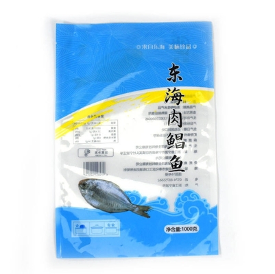 Individuelles Drucken, Wärmesiegelung, Lamination, undichte Flachbeutel aus Nylon, Plastikverpackungen für gefrorenes Fleisch und Fisch, Vakuumbeutel