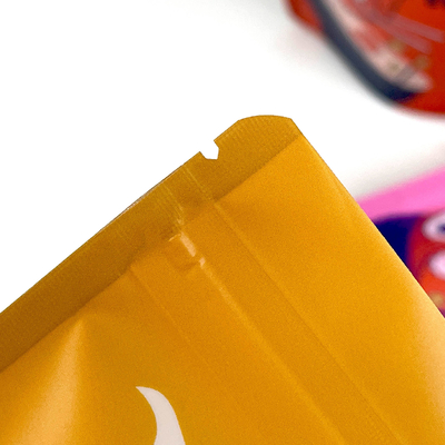 Wiederverwendbarer Versiegelter Plastikverschlussbeutel Biskuit Snack Lebensmittel Stand-up Tasche Feuchtigkeitsdichte Versiegelte Verpackung