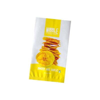 Digitales Drucken Individualgedruckte Plastikfolie Tasche Kaffee Snack Drei Seiten Versiegelte Tasche Flach Tasche Rücken Versiegelte Tasche