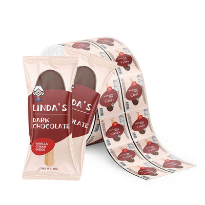 Individuell bedruckte Lebensmittelverpackungs-Kunststoff-Rollenfolie, Eisverpackung, Aluminiumfolien-Verbundrollenfolie