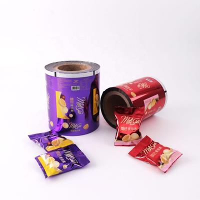 Custom Printed Soft BOPP Lamination PE Film Roll Flexible Kunststoff Snacks und Lebensmittelverpackungen für Kekse Süßigkeiten