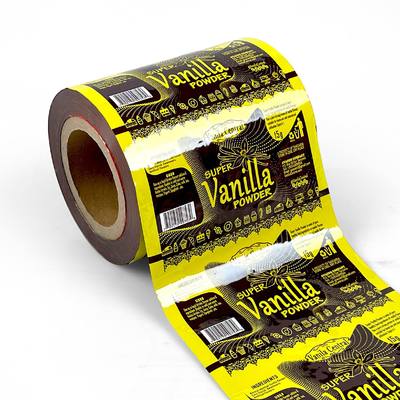 Automatische Maschine Rollen Sachet Verpackung Roll Film Lebensmittelqualität Kunststoff Pe laminierte Film Süßigkeiten Kekse Snack Sachet Film Roll