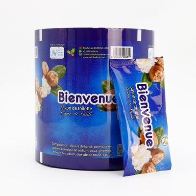 Warm verkaufte, maßgeschneiderte, gedruckte, laminierte, Lebensmittel-Plastikfolie, Flexible Verpackung zur Verpackung von Seife