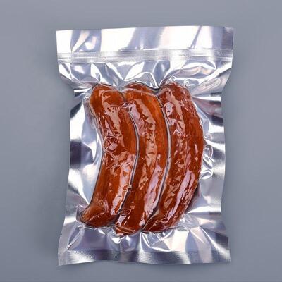 Großhandel Vakuumbeutel Heißsiegelung Kundenspezifische Tiefkühlkostverpackung Laminierte Kunststoffbeutel für Fleischverpackung