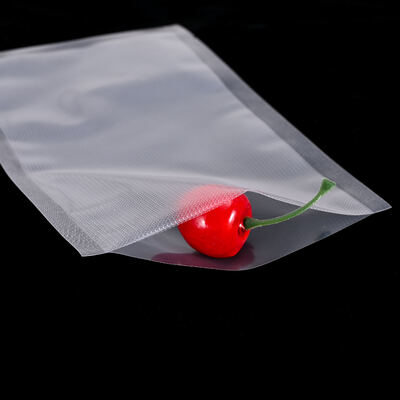 Fabrik-Direktverkauf von kundenspezifischen, dreiseitigen, versiegelten Nylon-Lebensmittelverpackungstaschen, hochtransparenten Vakuum-Lebensmitteltaschen, PE-Plastiktaschen, 100 Stück