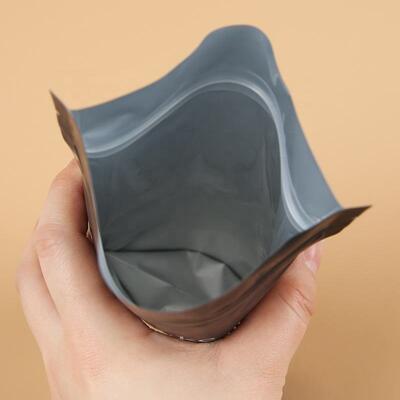 Wiederverschlüssiger Reißverschluss Lebensmittelverpackungstüten Stehen Sie auf Tasche benutzerdefinierte Gewürzpulver Verpackung Plastiktüte