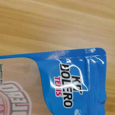 Laminierte Standbodenbeutel mit Ziplock-Ausguss, kundenspezifisch bedruckt für Lebensmittel, Snacks, Süßigkeiten, Kaffeepulver, Verpackung und Lagerung