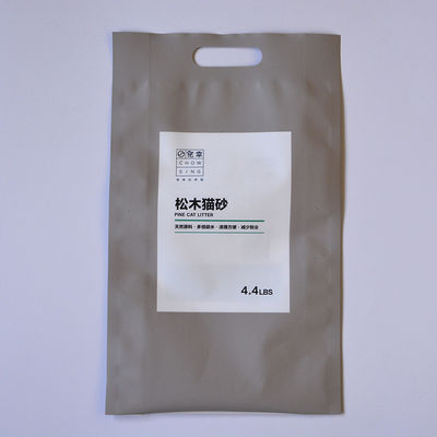 glänzender Seiten-Keil-Beutel des Guss-600g für Erdnuss-Kaffee Bean Powder