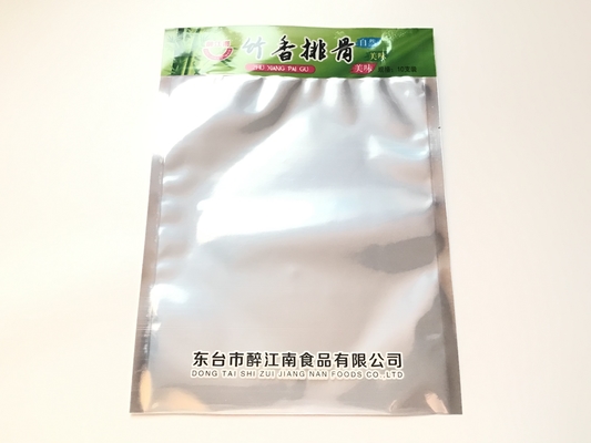 Biologisch abbaubare Kraft Eco Dreiseitige Heißsiegelbeutel-Teeverpackung Kundenspezifisch
