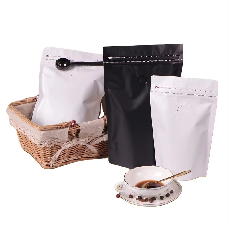 Customized Größe Nylon Stand Up Tasche Reißverschluss Tasche mit individueller Druck eigenes Logo für Haustierfutter Kaffee Tee