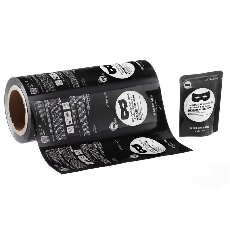 Speziell gedruckte flexible Lebensmittelverpackung Rollen Film für Stück und Scheiben Käse Gewürze Kekse Kekse Süßigkeiten Sauce