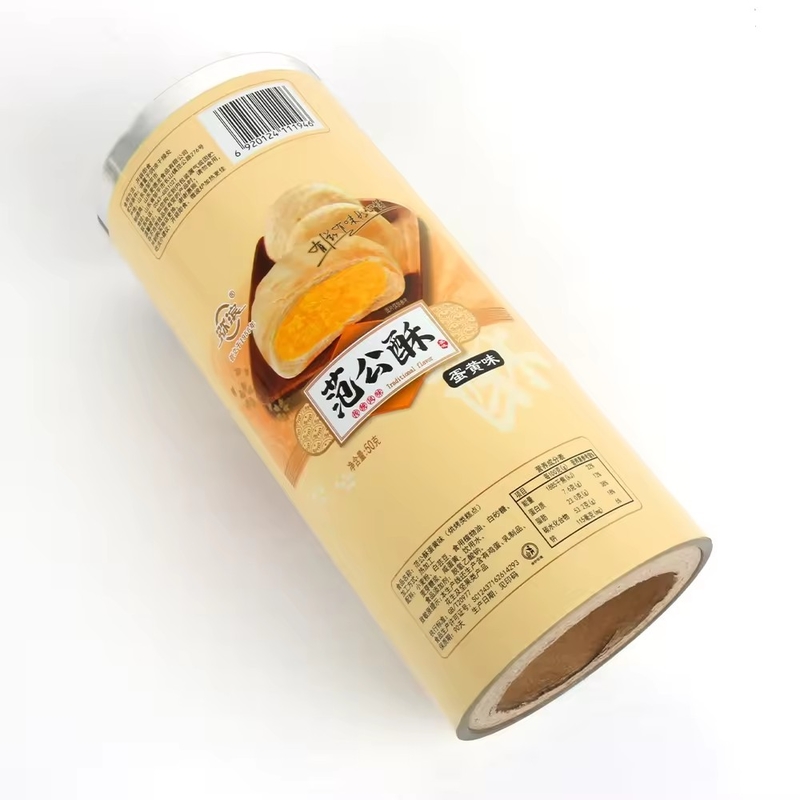 Neue Nahrungsmittel Schnelle kontinuierliche Rolle Aluminium Flexible BOPP CPP Film Kunststoffrolle Kaffeestang Milch-Teepulver-Sachet Rollfilm