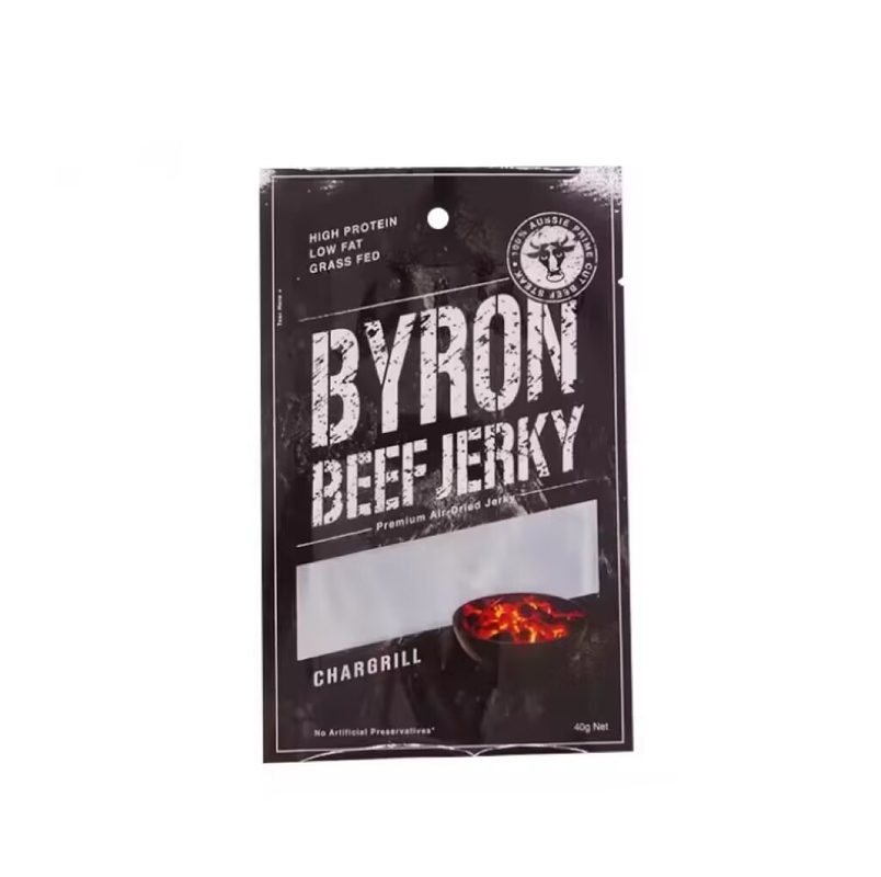 Besonders gedruckte wiederverwendbare Kunststoffe durchsichtige Vakuumsiegel Reißverschluss Snack Lebensmittel Rindfleisch Schnappbeutel