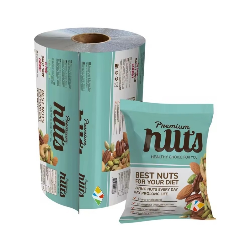 Speziell gedruckte Aluminiumfolie Lebensmittelverpackungsfolie/Plastik-Laminationsbeutel Verpackungsfolie für Snacks
