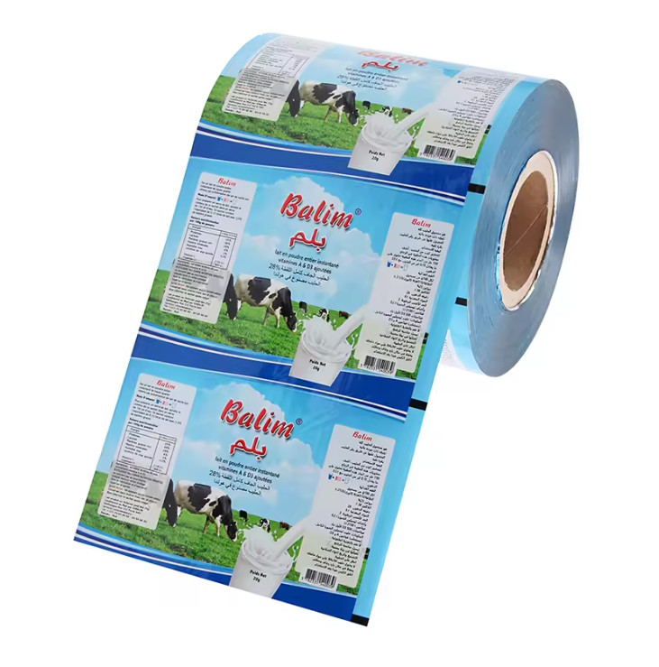 Flexible laminate Aluminium-Kunststoff-Film-Rolle Lebensmittelverpackung für Milch Gewürze Pulver Verpackung Tee Zucker Versiegelungsfilm