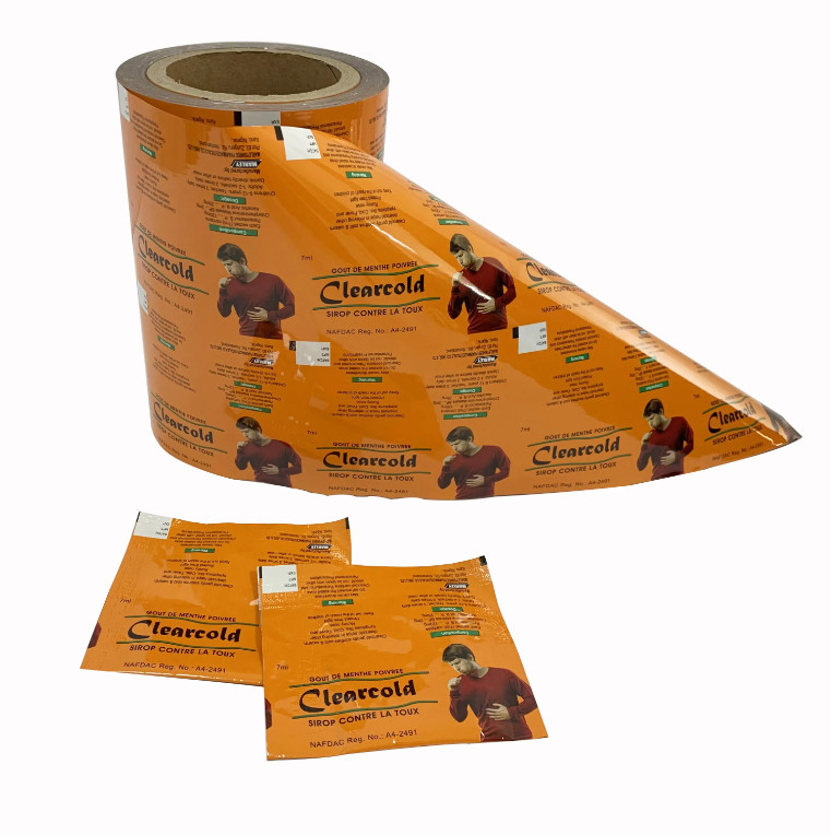 PET/AL/PE Verbundbeutel Verbunddruckfolie Rollen oder pharmazeutische Beutelverpackungsrollen