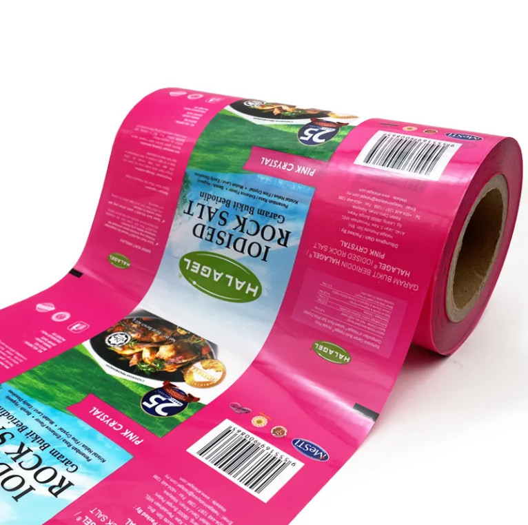 Spezielle Druckfolie Parfüm Lebensmittelverpackung Lieferant Lebensmittelqualität Opp Kunststoff-Lebensmittelpulver-Rollfilm