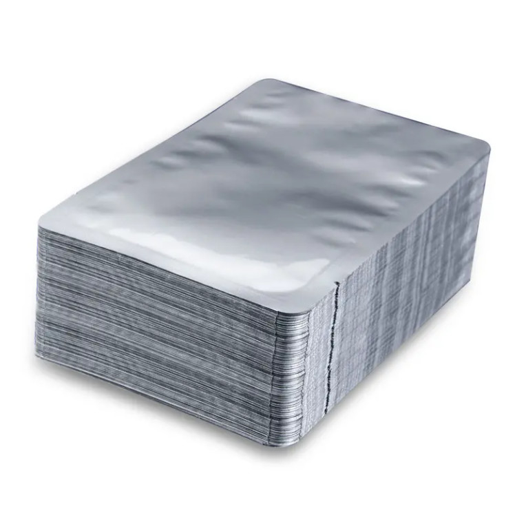 Silber-Autoklaven-Wärme-Vakuum-Siegelbare einfache Aluminiumfolie Mylar-Tasche offene Top-Verpackung Massen-Lebensmittel-Speicher Retort-Tasche