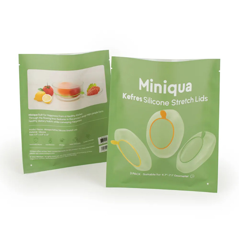 3 Seitenversiegelung Mylar-Tasche ohne Ziplock-Tasche Wärmeversiegelungstasche für kleine Zubehörverpackungen