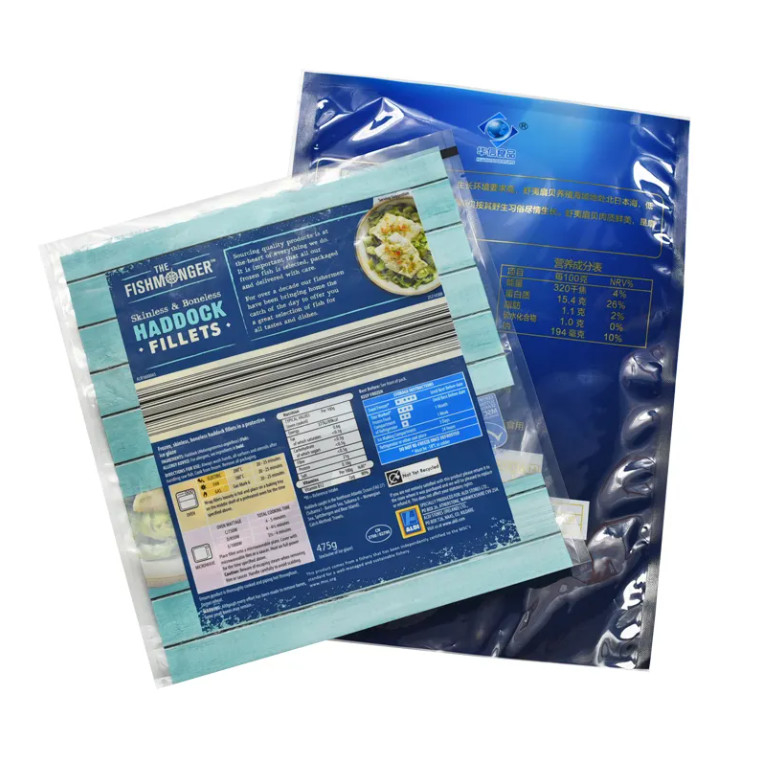 Großhandel Naylon/PET Vakuumverpackungstüte Fleisch Gemüse Vakuumtaschen Lebensmittellagerung Wärmedruck Verpackung aus Zusammengesetzter Vakuumverpackung