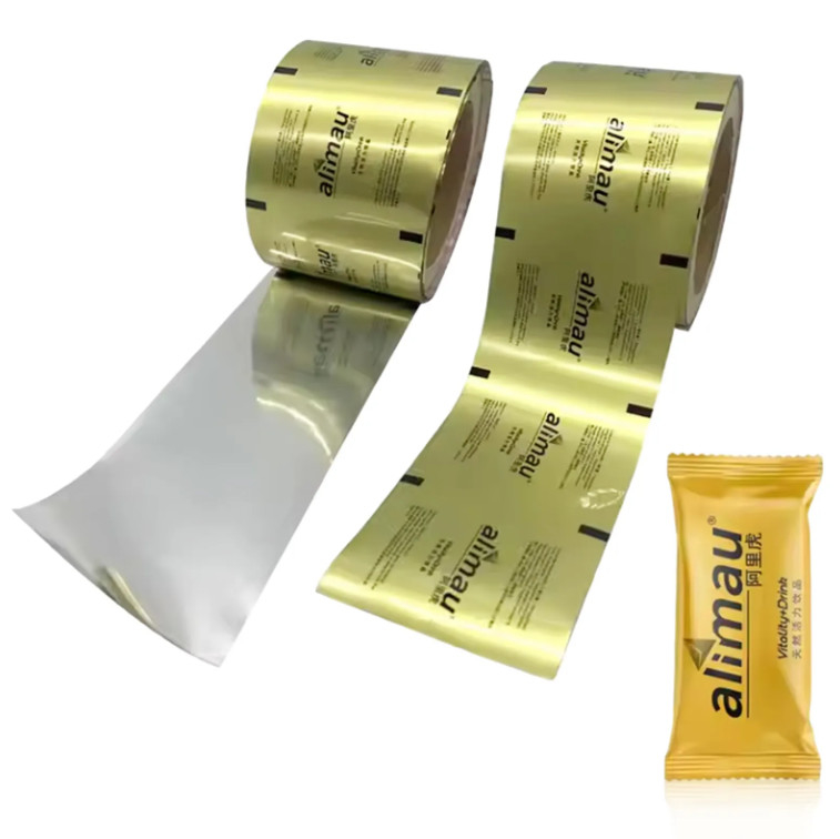 Besondere Bestellung verfügbar Verpackungsfilm Rollen für Lebensmittelverpackungen mit individuellem Logo und einzigartigem Bild