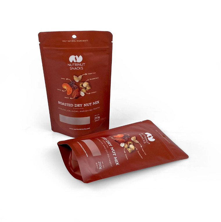 Besonders gedruckte Aluminiumfolie Taschen Kekse Nüsse Tee Kaffee Lebensmittelverpackungen Plastik-Zip Stand-up Taschen