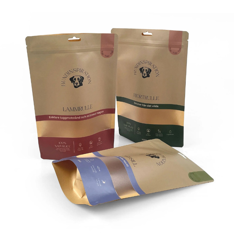 Mehrfachverwendbare Lebensmittelverpackungen Stand-up-Tasche Nuss Snack Lagerung Versiegelte Tasche Kunststoffverpackung Aluminiumfolie-Tasche