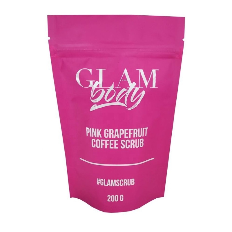 Kundenspezifisch bedruckte Aluminiumfolien-Bade Salz Gewürz Kaffee Lebensmittelverpackung Reißverschlussbeutel Kunststoff-Polyesterfolien-Seifenbeutel