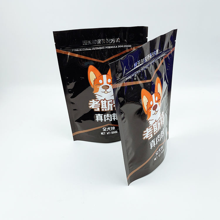 Großhandel Kundenspezifischer Zip-Lock-Beutel Aluminiumfolienbeutel Standbodenbeutel mit Reißverschluss Lebensmittelverpackungsbeutel Zip-Top-Lebensmittelverpackungsbeutel