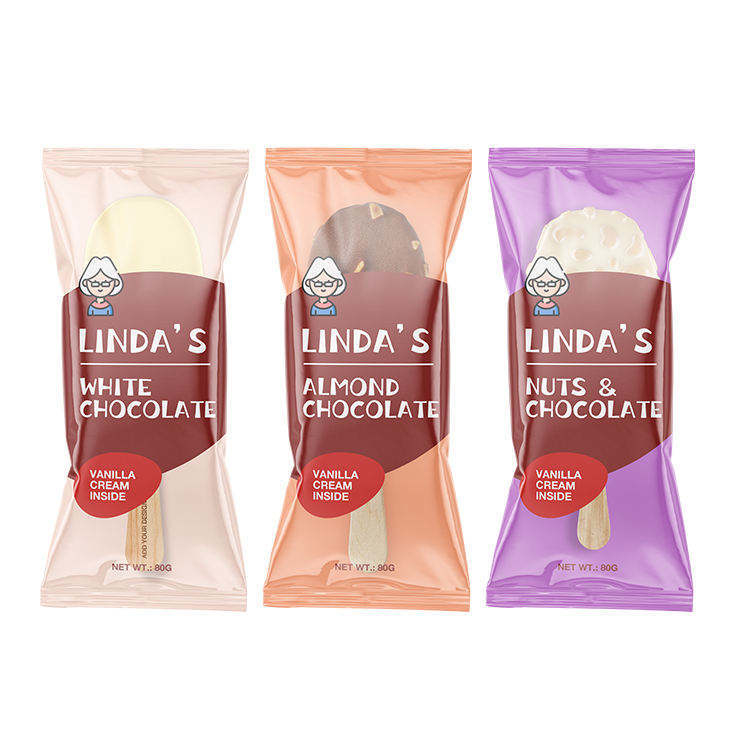 Individuell bedruckte Lebensmittelverpackungs-Kunststoff-Rollenfolie, Eisverpackung, Aluminiumfolien-Verbundrollenfolie