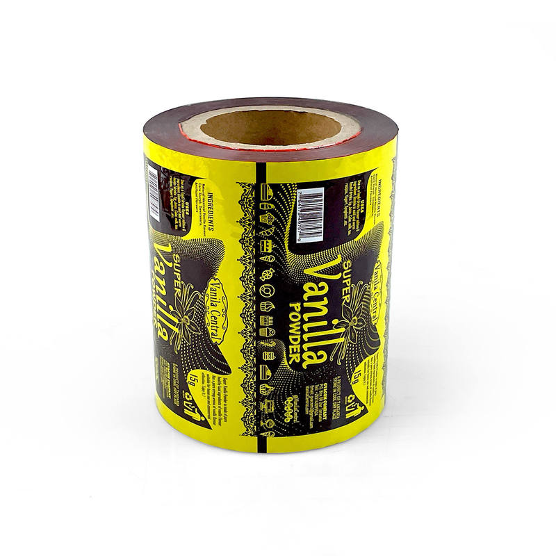 Automatische Maschine Rollen Sachet Verpackung Roll Film Lebensmittelqualität Kunststoff Pe laminierte Film Süßigkeiten Kekse Snack Sachet Film Roll